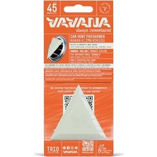MarkEntegra Vavana Trio Araba Klima Kokusu - Mango ve Kavun Aromalı Oto Kokusu | Bpa & Sıvı Içermez | 45 Gün Etkili Araç Kokusu (Mango & Kavun)