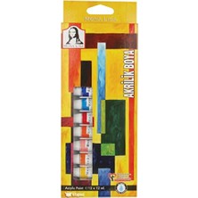 MarkEntegra Monalisa Akrilik Boya 12X12 ml Tüp