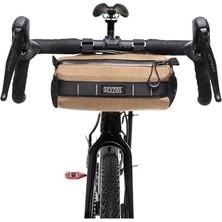 Esranın Dünyası PACK2RIDE Askme Gidon Bikepac Bisiklet Çantası -Suya Dayanıklı Kumaş-Geniş Hacimli- Içten Pedli - Dağ, Şehir,tur, Yol,gravel Bisikletlerine Uygun - Dayanıklı-Fonksiyonel ve 2,7l Kahverengi