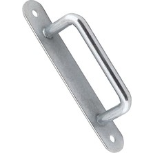 Esranın Dünyası BADEM10 Saclı El Tutamagı Çekme Kolu Kapı Tutma Kulbu 18,5 cm Krom Metal Kulp Kapı Tutamağı