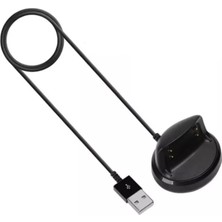 Dmay Samsung Galaxy Gear Fit 2 R360 Uyumlu USB Dock Şarj Kablosu Şarj Ünitesi 1 Metre