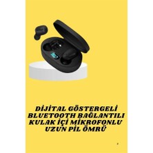 Feedback Bluetooth Kulaklık Dijital Göstergeli Yüksek Ses Kaliteli Uzun Pil Ömrü