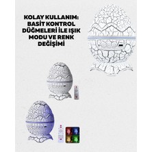 Feedback Bluetooth Bağlantılı Dinozor Yıldız Projektör Gece Lambası ve Uyku Yardımcısı