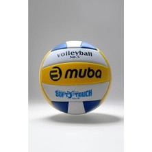 MarkEntegra Öğretici Voleybol Topu - Sarı Beyaz Soft Touch, Tek Ebat, TYCAE0D4974DBB3A80, Karışık