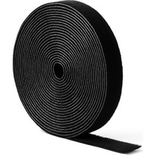 Esranın Dünyası Cırt Cırt Sabitleyici Kablo Düzenleyici - 5 Metre x 1cm | Kolay Kullanım, Bahçe ve Ev Için Pratik Çözüm (Beyaz)