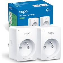 MarkEntegra Tapo P100 2-Pack , Akıllı Mini Wi-Fi Soketi,  Alexa ve Google Home ile Çalışır, Uzaktan Kontrol, Cihaz Paylaşımı, Hub Gerekmez