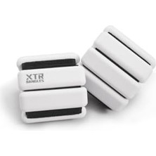 MarkEntegra Series El ve Ayak Bilek Ağırlığı 500 gr x 2 Adet (Ayarlanabilir) Beyaz