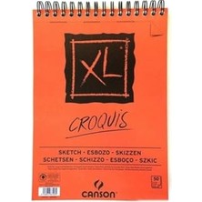 Esranın Dünyası Croquis Xl Albüm 90GR Üsten Spiralli A5 50YP Resim ve Çizim Blokları