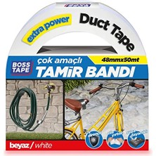 MarkEntegra Duct Tape Tamir Bandı Beyaz 48MMX50MT
