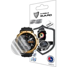 Amazfit T-Rex 3 Pro 48MM ile Uyumlu Ipg Hydrogel (Ince Tpu) Ekran Koruyucu (2 Adet)