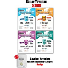 Günay Yayınları 2026 Yeni 5 Sınıf Bumerang Beceri Temelli- Matematik - Türkçe -Sosyal Konu 4 Lü Set Maarif Model Uygun