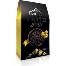 Lider Tuz Kala Namak Siyah Tuz (Yumurta Ikamesi) 200G