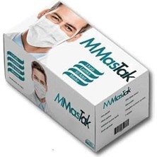 MarkEntegra 3 Katlı Cerrahi Maske 50 Lili Kutu Burun Telli Medikal Maske BEYAZ,0125523243473