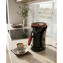Feedback Sesli Uyarılı Türk Kahvesi Makinesi Otomatik Kapanma ve Damlama Emniyetli