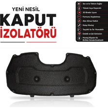 Öz-İş Yeni Nesil Peugeot 2008 Kaput Keçesi Izolatörü 2020 Sonrası Hafif ve Kolay Montajlı