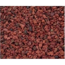 MarkEntegra Tarım Pomzası 25 kg 5 10 mm Kırmızı Pomza Cüruf Lav Taşı Ponza Volkanik