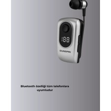 TeknoKapsül Dijital Ekranlı Bluetooth Kulaklık – Titreşimli Bildirim, 25 Saat Kullanım Yeni Nesil