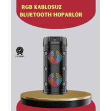 Feedback Çift Sürücülü Taşınabilir Kablosuz Hoparlör
