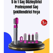 Feedback 5 Parça Saç Şekillendirme Seti Düzleştirme Dalga ve Bukle Yapma