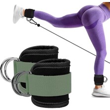 Esranın Dünyası Spor Byfit D Halkalı Ayak ve El Bileği Için Ağırlık Çekiş Kayışı