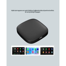 TeknoKapsül Bluetooth 5.0 Kablosuz Android Auto Araç Içi Adaptör Yeni Nesil