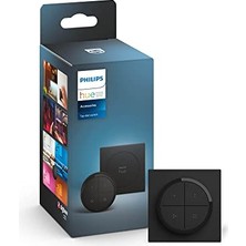 Esranın Dünyası Philips Hue Tap Dial Switch Döner Anahtar, Siyah, Hue Uygulaması ile Kişiselleştirilebilir, Aksesuarlar