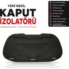 Peugeot 301 Kaput Altı Izolatörü (2017 Sonrası)