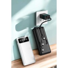 TeknoKapsül Powerbank 20.000 Mah Dijital Göstergeli LCD Ekran Uzun Pil Ömrü Yeni Nesil