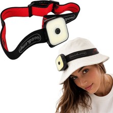 Powermaster PM-25795 Mini Şarj Edilebilir Çok Fonksiyonlu LED Kafa ve Vücut Feneri