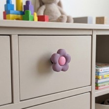 Eymen Yapı Çocuk Odası Mobilya Kulp Dolap Düğme Gül No:46