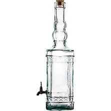 MarkEntegra Musluklu Köşeli Yağ Şişesi 3.5 Litre