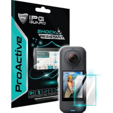 INSTA360 X4 Air Için 9h Nano Ipg Proactive Ekran Koruyucu ( 2 Adet), Pürüzsüz Cam Bitiş