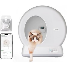 MarkEntegra Ubpet C10 Pro Kameralı Akıllı Kedi Tuvaleti – Entegre Hd Kameralı, Otomatik Temizleme, Mobil Uygulama Kontrolü, Akıllı Sensörler, Sessiz Çalışma, Geniş Iç Hacim, Koku Hediyeli