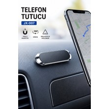 Yenilig Araç Içi Manyetik Telefon Tutucu 360° Döner Mıknatıslı Telefon Standı JX-007 Güçlü Mıknatıslı Oto Telefon Tutacağı
