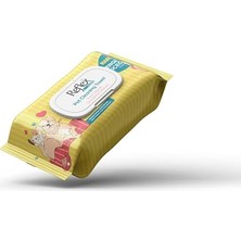 MarkEntegra Care Kedi ve Köpekler Için Çok Amaçlı Hijyenik Temizleme Mendili, Nergis Çiçeği Kokulu 50'li