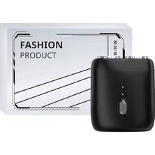 MarkEntegra Mini Shaver Traş Makinesi, Seyahat Tıraş Makinesi, Mini Tıraş Makinesi, Erkek, Elektrikli, Mini Tıraş Makinesi, Çift Kafalı Tıraş Makinesi, Erkekler Için Ideal Hediye, Yolculuk Için