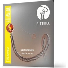 MarkEntegra Pitbull Silver Seri Elektro Gitar Teli 09-42 Super Light Seg 09-42 Sl