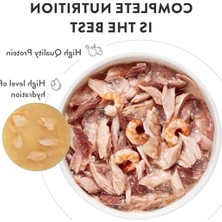 MarkEntegra Karidesli Kedi Konservesi, 50 Gram x 6 Adet, Lezzetli ve Sağlıklı
