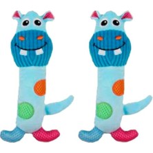 MarkEntegra Vivid Life-Hippo Stick Köpek Oyuncağı 2li Paket