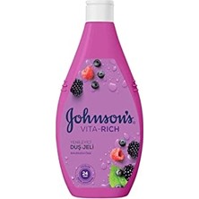 MarkEntegra Johnson & Johnson Johnson's Vita-Rich Ahududu Özlü Yenileyici Duş Jeli 400 ml