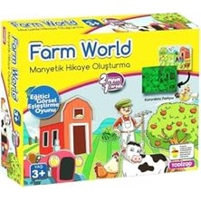 MarkEntegra Farm World Manyetik Hikaye Oluşturma Kutu Oyunu