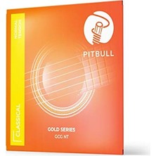 MarkEntegra Pitbull Gold Seri Normal Tansiyon Klasik Gitar Teli Set Pena Hediyeli Gcg Nt