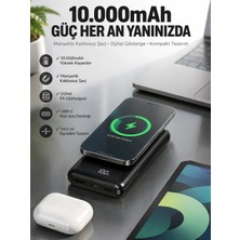 Teknodayım 10.000 Mah Powerbank 4 Portlu Hızlı Şarj Dijital Göstergeli