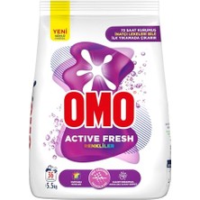 MarkEntegra Omo Active Fresh Renkliler Toz Deterjanı 5.5 kg