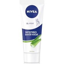 MarkEntegra Nıvea Yatıştırıcı El Kremi 75 Ml, Aloe Vera, Jojoba Yağı, Kuru Ciltler Için, Nemlendirici El Kremi