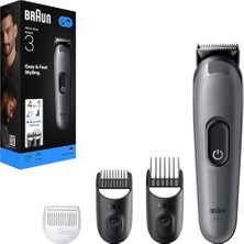 MarkEntegra Braun Hepsi Bir Arada Series 3, 4’ü 1 Arada Tıraş Kiti, Keskin Bıçak, 14 Uzunluk, AIO3500