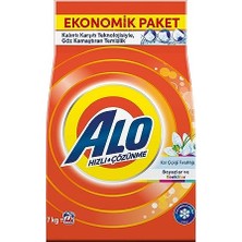 MarkEntegra Alo 7 kg Kar Çiçeği Ferahlğı Beyazlar ve Renkliler Hızlı Çözülme Toz Deterjan