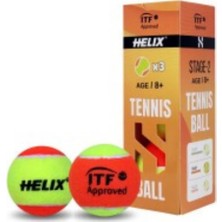 Helix Tenis Topu 8+ Yaş 3'lü HT-200  Ttf&ıtf Onaylı