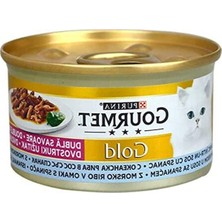Hakay Kedi Konservesi, Okyanus Balığı ve Ispanaklı, 85 gr x 24 Paket
