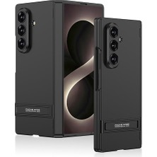 AktarMobile Galaxy Z Fold 8 Ultra uyumlu Kılıf Kick Standlı Kamera Korumalı Premium Kapak Mat Tasarım